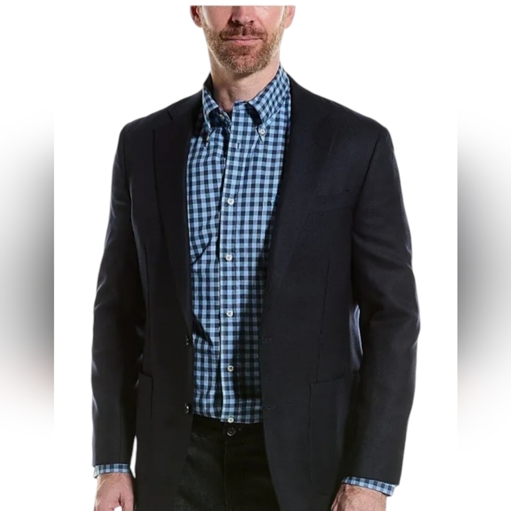 Brooks Brothers Traditional Fit 100% Pure Wool Sport Coat 42R